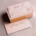 Luxury Hot Stamping Gold Metal Foil Black Cardboard Business Name Cards With logo