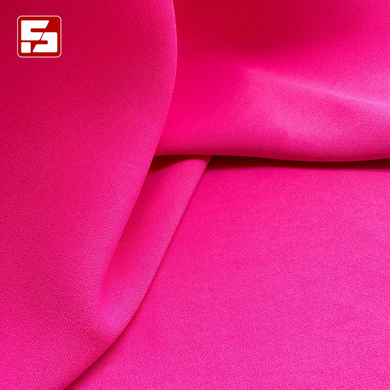 CEY Satin 100% Polyester 180D Heavyweight Fabric for Girls Dresses & Scarves-Anti-Bacteria Breathable Soft Smooth