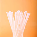 Custom Colorful Compostable Boba Straw Individually Wrapped Bubble Tea Biodegradable Disposable PLA Straws