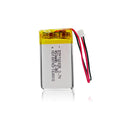 Free Sample Small Battery DTP 702035 3.7V 450mAh Rechargeable Li-ion Polymer Battery with Connector(NTC)