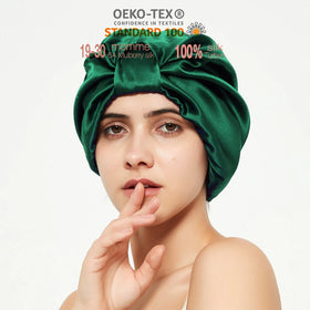 Wholesale Women 100% Mulberry Silk Hair Care Custom Printed Pattern Four Seasons Soft Daily Sleep Head Wrap For All Night Use