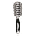Gmagic Fashion Design Hair Styling Massage Curly Hair Brush Women Wet Dry S-shaped Hollowed Brush