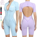 Summer Solid Color One Piece Yoga Jumpsuit High Elasticity Yoga Clothing Fashionable Sports Jumpsuit