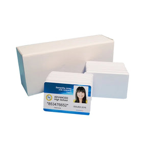 Factory Direct Supply 86mm*54mm*0.76mm Blank Business Card White Membership PVC Card