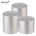 Flexography Custom Design Label Jumbo Roll 50Mic Matte Silver PET Label