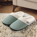 Fashion 2025 Cozy Winter Fleece Lined Closed Toe Soft Fuzzy Sole Cushioning Home Shoes Female Ladies Slides Slippers for Women