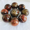Wholesale Rare Natural Red Carnelian Agate Ball Sardonyx Quartz Crystal Sphere Healing Natural Stone