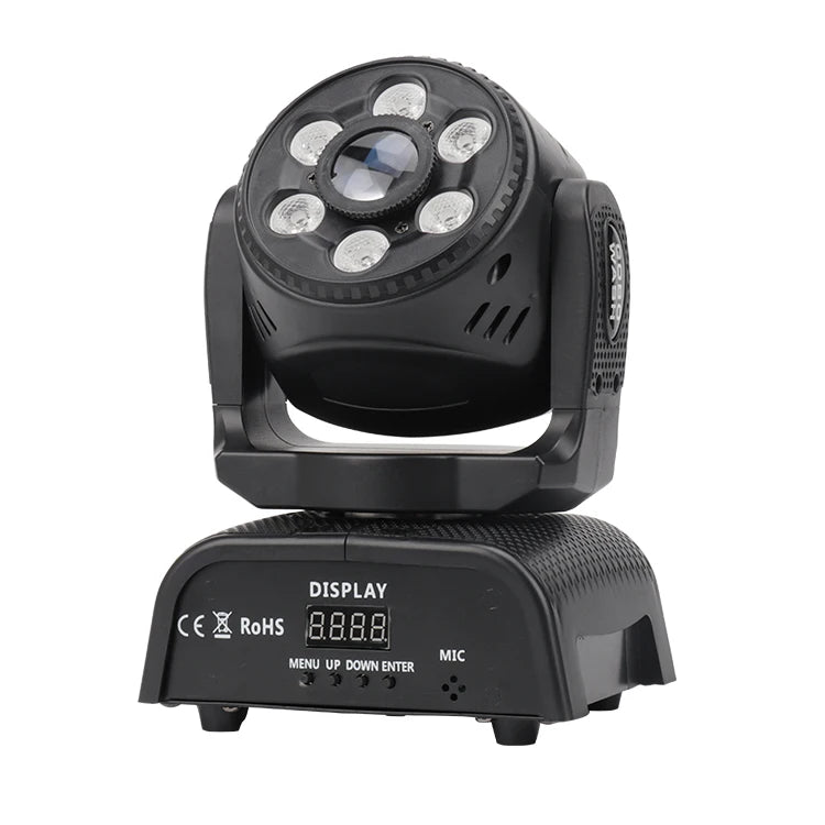 1pcs *60W Led High Quality Mini Spot Wash 2in1 Moving Head Shaking Stage Light for Dj Disco Party
