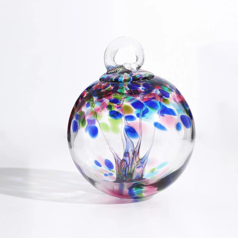 Hand Blown Love Theme Glass Dome Ornaments Handmade Home Decoration Craft