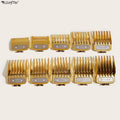 Wanmei Logo Custom10 Piece Set of Limit Comb Hairdresser Hairdressing Tool Positioning Comb Electric Push