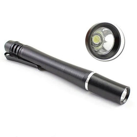 Hot Sell Manufacturer Portable Tactical Emergency Medical Aluminium LED Pen Flash Light with Clip