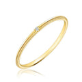 High Quality Minimalist 925 Sterling Silver 14K 18K Gold Plated Schmuck Rings for Women 2022