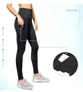 Womens Spandxe Polyester Long Yoga Sports Leggings Sculpting Leggings Custom Gym Pants With Phone Pockets Compression Pants