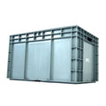 Recyclable Solid Plastic Storage Box Transport Container Used Plastic Crates MegaBDM