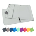 Fashion Design Quick Dry  Logo Custom Microfiber Sports Towel With Zipper Pocket Ultra Soft Black Gym Towel