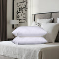 Hot Sale Modern 100% Cotton Hotel Bed Pillows Solid Pattern 200TC Fabric for Comfortable Neck Support Healthy Sleep