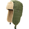 Custom logo Unisex Winter Warm Trapper Hats Fluffy Hunting Ushanka Trooper Hat Faux Russian Hats with Ear Flaps