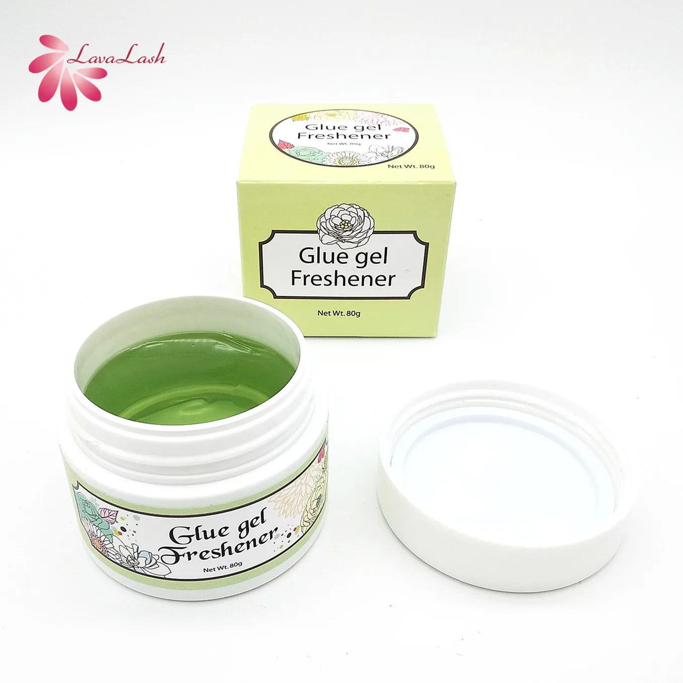 Lash Beauty Anti Allergy Gel Eyelash Glue Gel Freshener Private Label Eyelash Anti Allergy Gel 80g Lash Glue Anti Allergy Gel