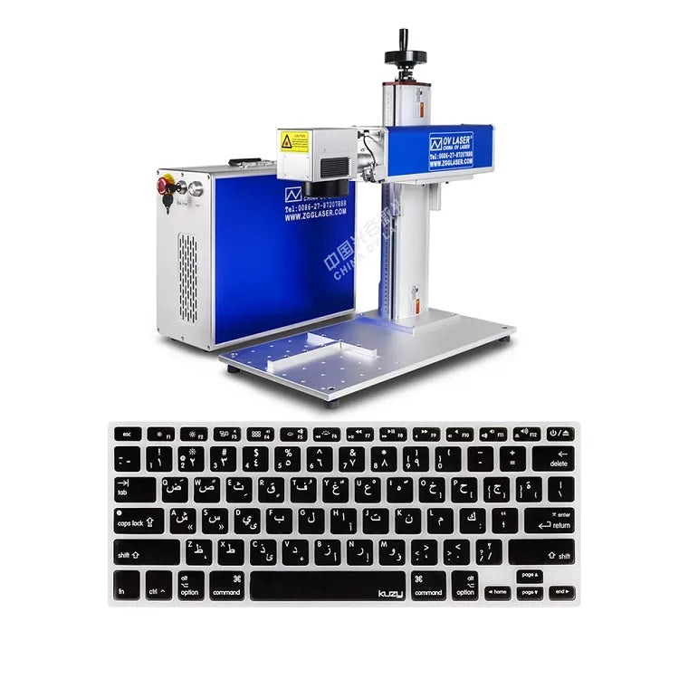 Best Selling Laptop Keyboard Laser Marking Machine Laser Arabic Keyboard Marking Machine Laser Printing Machine for Keyboard