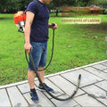 Portable Four-Stroke Construction Concrete Pavement Vibrator Backpack Feature External Motor Pump Durable Engine Bearing 220v