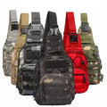 Tactical Messenger Crossbody Bag Oxford Tactical Chest Bag Single Shoulder Molle Pouch Men Tactical Sling Pouches Bags