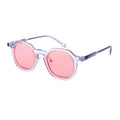 Sunglasses With Advanced Feel Handmade Sheet Acetate Frame Large Frame Light Sun Protection Round Frame Polarized Sunglasses