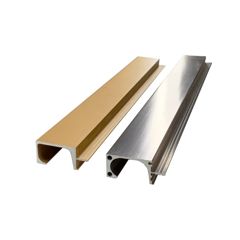 Hidden Cabinet Aluminum Handle Profiles Custom-made Concealed Handles for Embedded Use Suitable for Cabinet Decoration