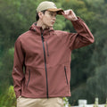 Unisex Custom Softshell Jacket for Autumn Spring Mesh Lined Waterproof Outdoor Windbreaker With Full Zip Casual Style Jacket