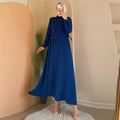 Hot Selling 2PCS Set Islamic Clothing Dubai Abaya Muslim Dress for Muslim Women Abaya Designs