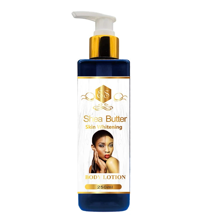 100% Organic Dry Skin Lightening with Vitamin E Whipped Body Lotion Shea Butter Lotion