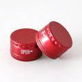 Tamper Evident Pilfer Proof Aluminum Glass Bottle 28mm Ropp Cap Carbonated Drinks Beverage Cap