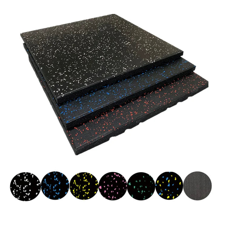 Gym Rubber Floor Squares Indoor Gym Floor Mat Gym Floor Puzzle Tiles