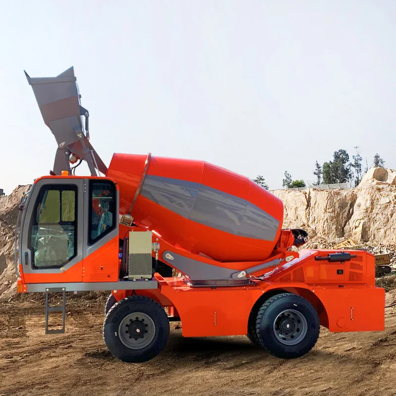 Self Loading Concrete Mixer Truck 2Cbm 3Cbm With Good Quality and Price