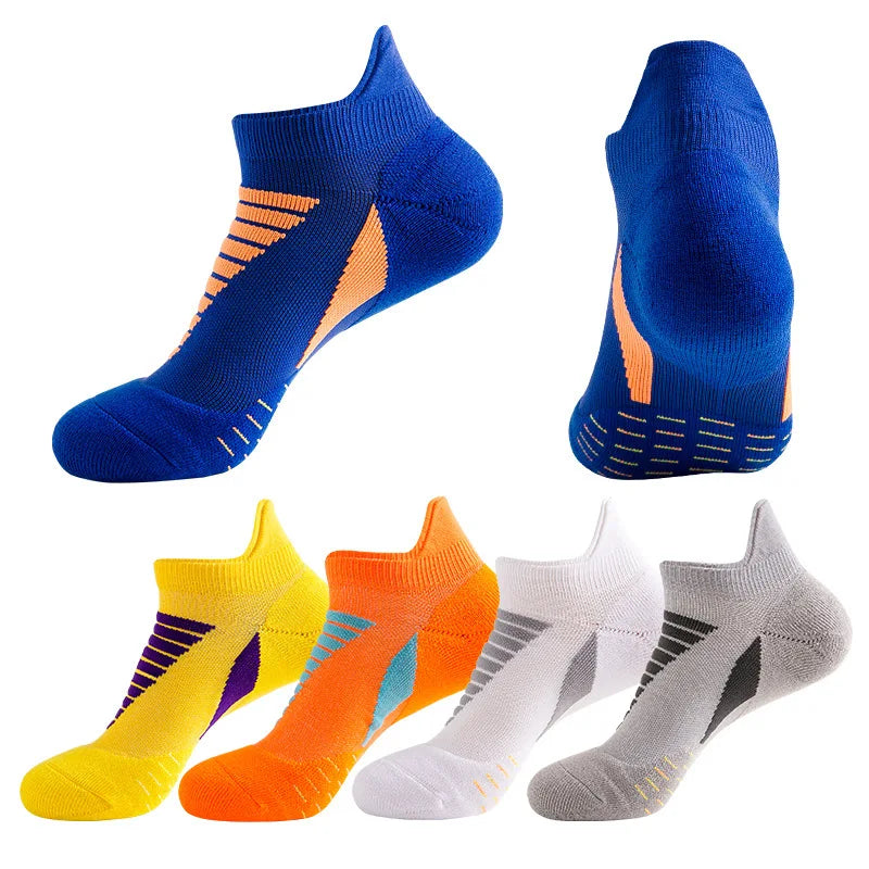 WUYANG Breathable Sports Socks Ankle Man Socks Custom logo Design Running Sport Socks