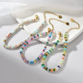 New Cute Design 4mm Stone Bracelet Beads Stainless Steel Hematite Beads Women Bracelet Girl