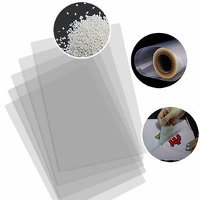 Cowint Custom 3D Silicone Printed Thermal Transfer Label PET Film Material for Clothing Rubber Heat Transfer