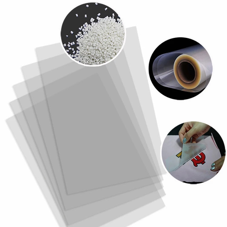 Cowint Custom 3D Silicone Printed Thermal Transfer Label PET Film Material for Clothing Rubber Heat Transfer