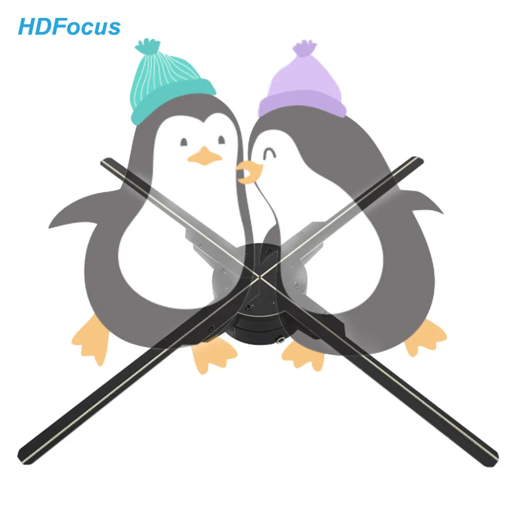 Hologram Fan 3d Led Display Hologram Projection Equipment With 16gb Card Advertising Holograms 3d Holographic Fan