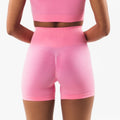 Wholesale Scrunch Booty Butt Lift High Waist Yoga Gym Running Women Seamless Sports Shorts