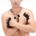 Elastic Compression Finger Sleeves Protectors Thumb Brace Support for Relieving Pain