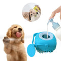 Soft Safety 2 in 1 Pet Dog Grooming Silicone Shower Massage Shampoo Dispenser Brush Dog Grooming Brush Bath Brush