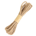 garment accessories tailoring material coated Braided Jute Ribbon Packaging Rope for Bags Garment accessories tailor use