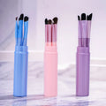 5pcs Eye Brush Set Blush Eyeshadow Brushes Delicate Soft Tools Foundation Blush Blending Beauty Makeup Brush Sets