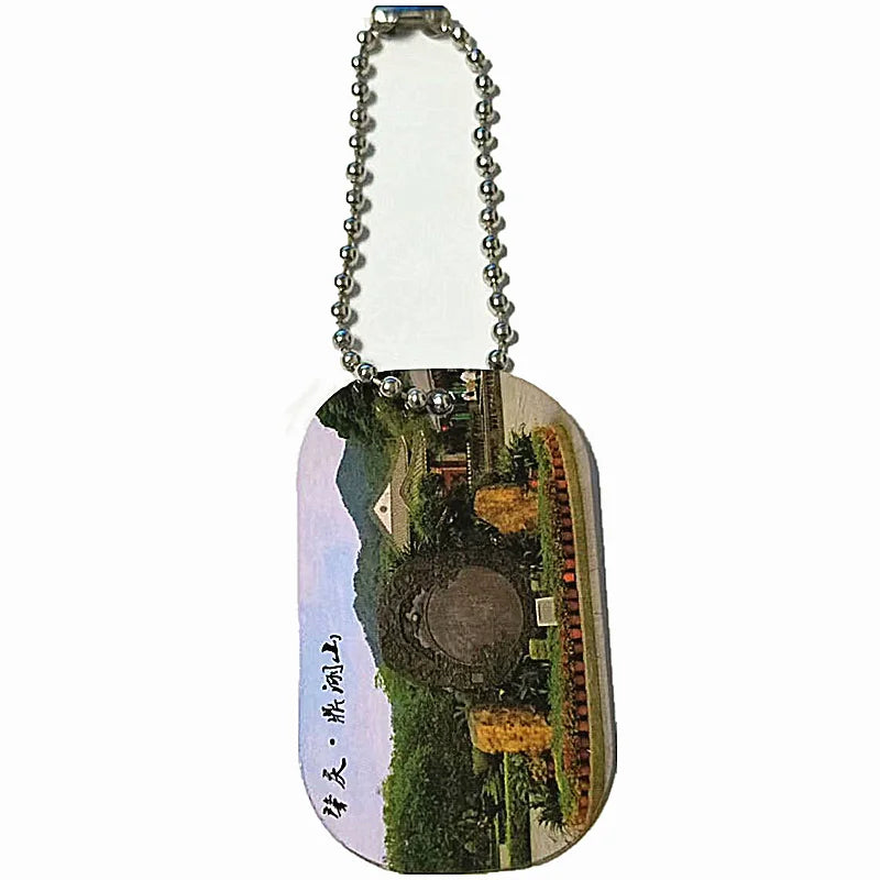 Custom DIY Stainless Steel Keychain Strip Bar Design with Gold Rose Gold Silver Colors Mirror Polished Metal Crafts