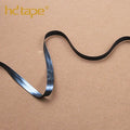 Anti-aging Stink-proof Custom Packed in Roll Black Solid Color Tpu Elastic Tape