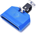 Cow Bell Jam Block Plastic Musical Percussion Instrument With Metal Stand