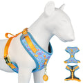MIDEPET Dog Harness New Year & Valentine's Day Gift Polyester ID Tag for Small Medium Large Dogs No Pull for Easy Dog Walking