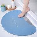 Popular Products Soft Easily Cleaned Irregular Bathroom Floor Mat Bathroom Door Mats Customized Diatomite Bath Mats