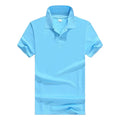 China Clothes Factory Undertake OEM Top Quality  Solid Color Men's Brand  Polo Shirt