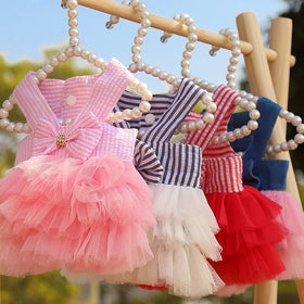 Wholesale Customization Dreamzoo Fashion Quality Designer Small Dog Clothes Custom 2021 Luxury Pet Dog Clothes